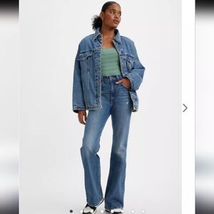 LEVI'S | Women's Medium Wash 70's High Flare Super High Rise Jeans